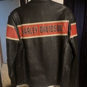Men’s leather Harley Davidson jacket